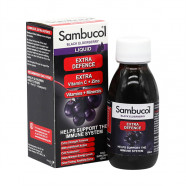 Купить Самбукол экстра защита для взрослых и детей старше 12 лет (Sambucol Extra Defence) сироп 120мл в Иркутске